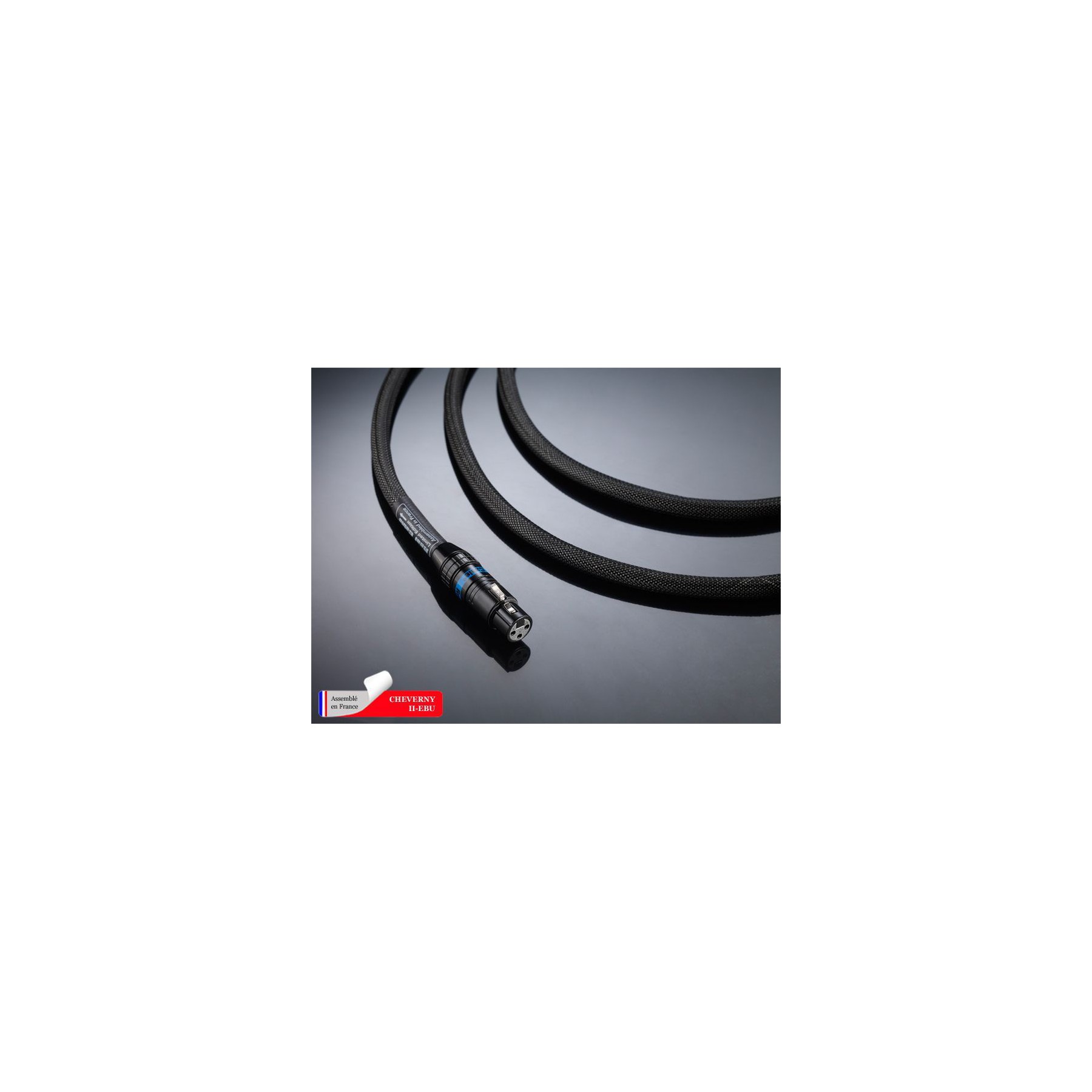 Câble Jack REAL CABLE EBU-AUDIO OCC-1XLR M/F 1M00
