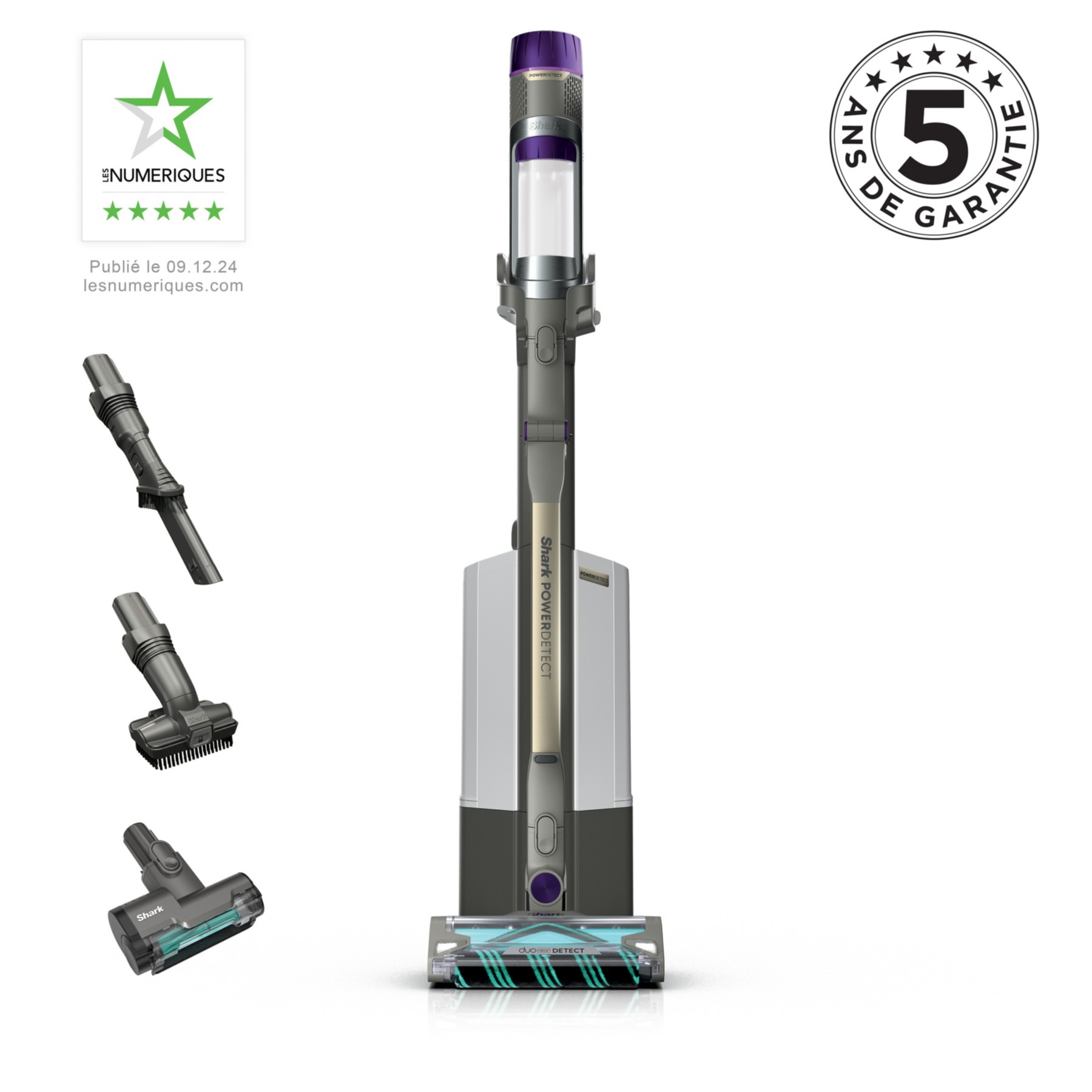 Aspirateur balai SHARK PowerDetect avec base de vidage automatique IP3251EUT