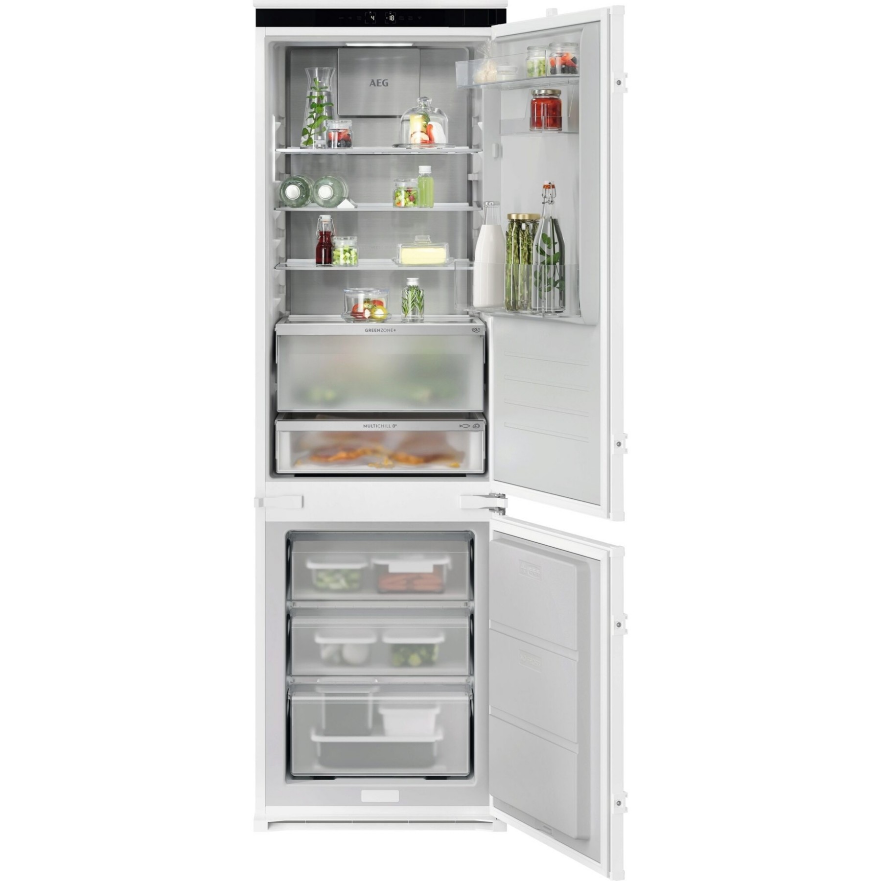 Réfrigérateur combiné AEG TC9MS181BS
