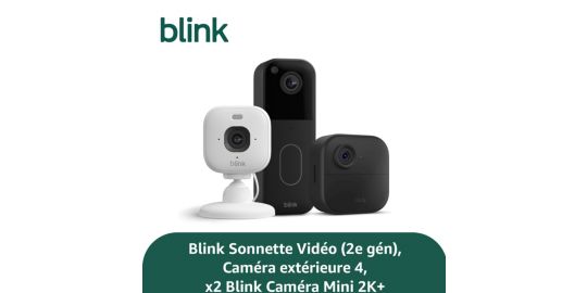 Caméra de surveillance BLINK Whole Home Security Plus