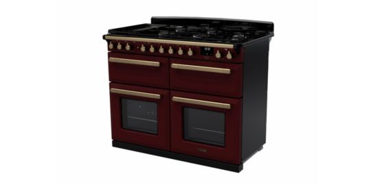 Piano de cuisson mixte FALCON ESTEL DELUXE BC TAB MIX 110 CM BORDEAUX