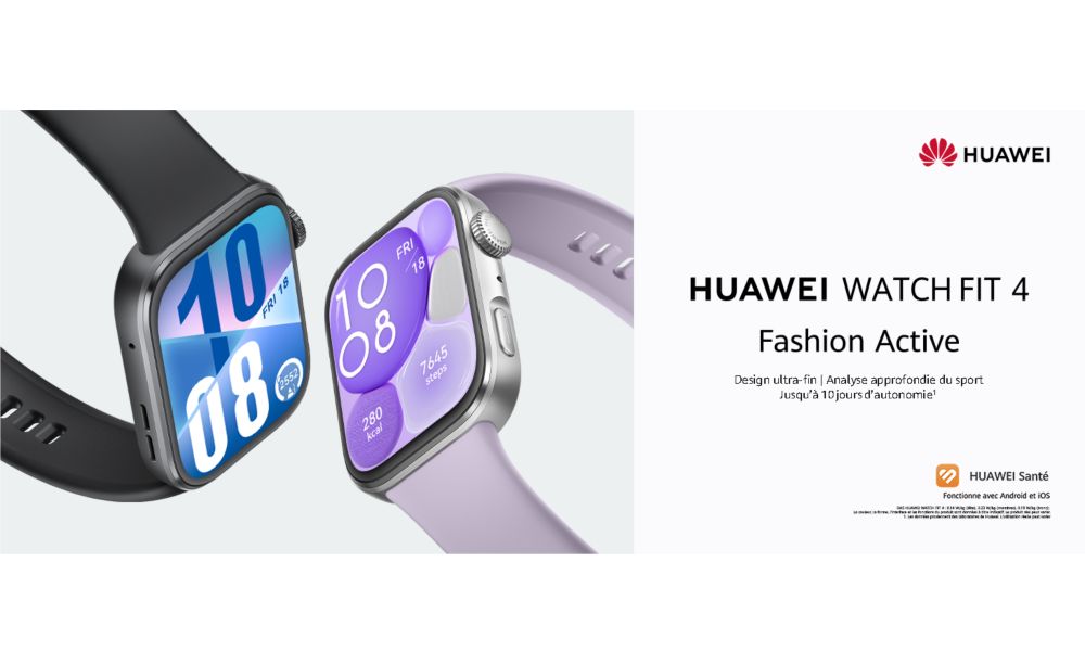 Montre connectée HUAWEI Watch Fit 4 Blanc