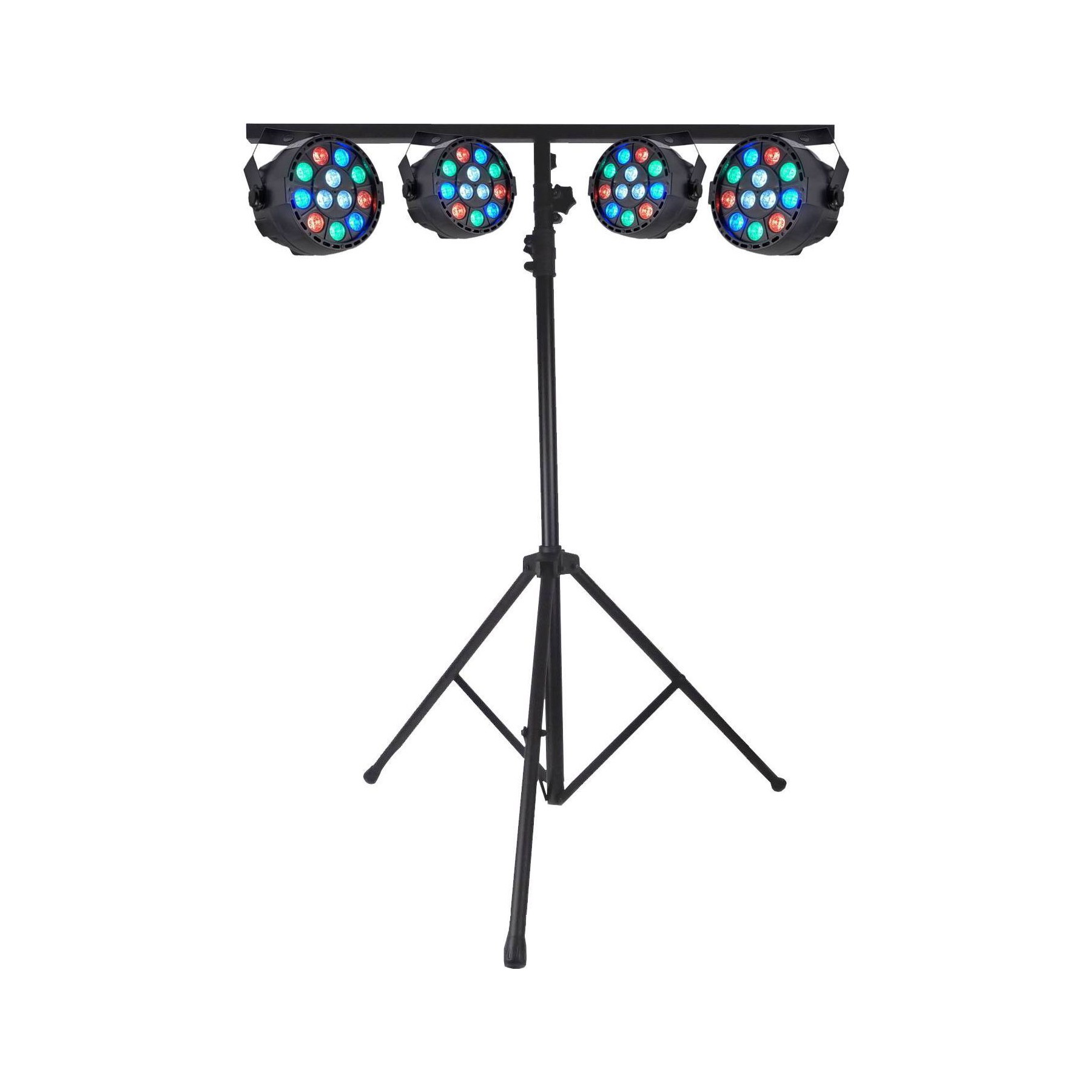 Jeu de lumières IBIZA PROJECTEURS IBIZA A LED Pack Light 4 PAR