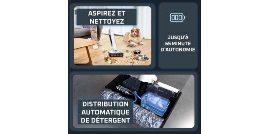 Auto-nettoyage et séchage 90 degrés Rowenta GZ7257E0