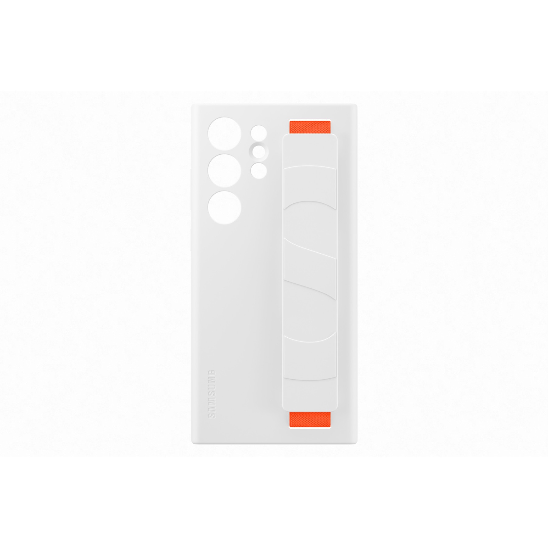 Coque SAMSUNG S23 Ultra Silicone avec laniere Bla