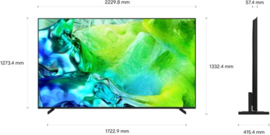 TV QLED SAMSUNG 100QN80H (253cm)