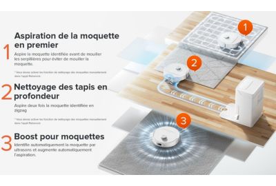 Aspirateur robot laveur Roborock