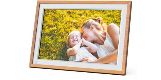 Cadre photo connecté AGFAPHOTO Realiview APF1000WIFI 10 Pouces Bois
