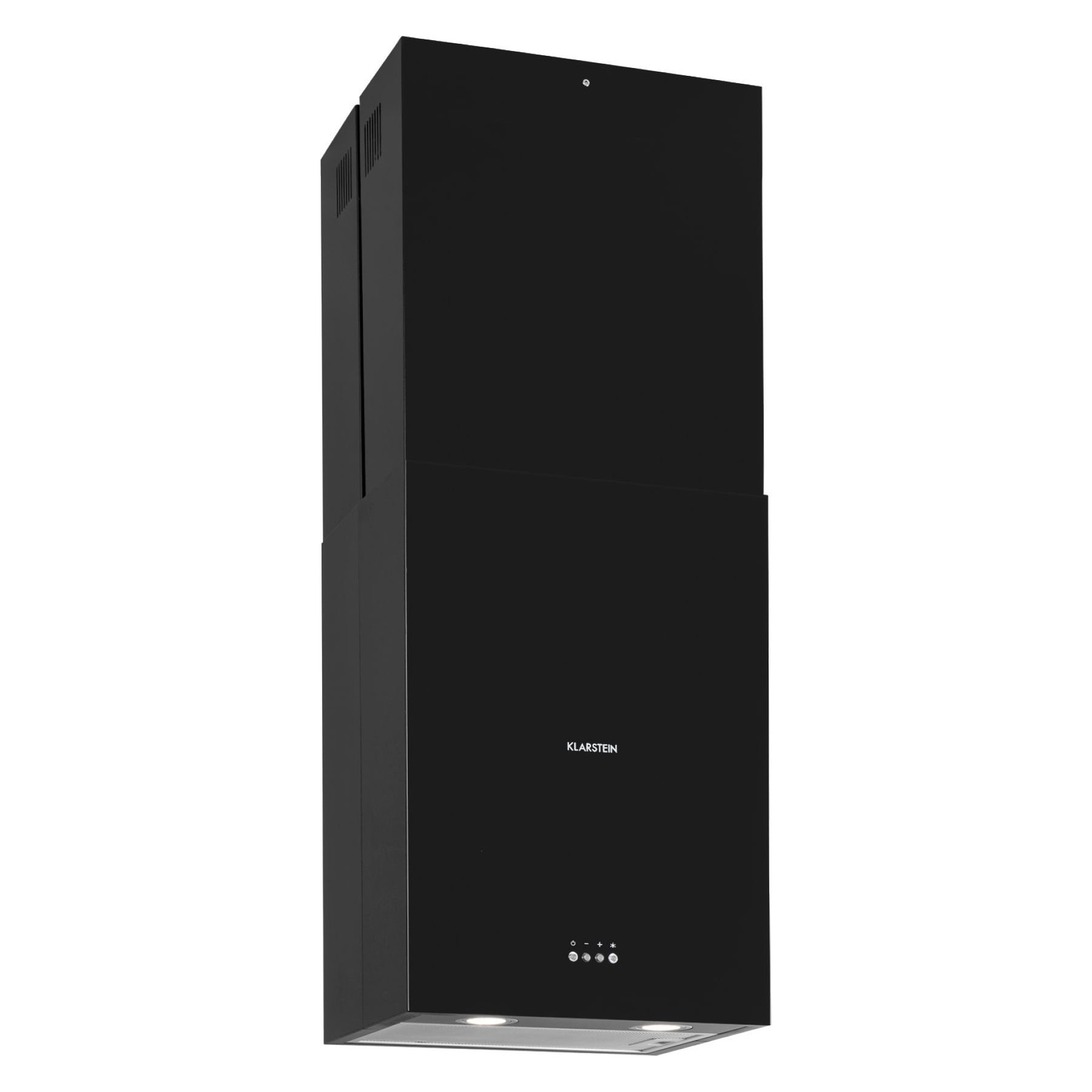 Hotte décorative îlot KLARSTEIN Structura îlot 41 cm  624m³/h LED noir