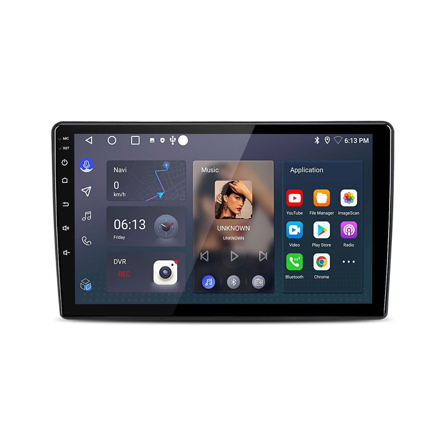 Autoradio connecté JUNSUN pour Citroen C2 C3 2001-2010 32G Carplay