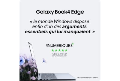 Ordinateur portable SAMSUNG Galaxy Book4 14 Edge Copilot+