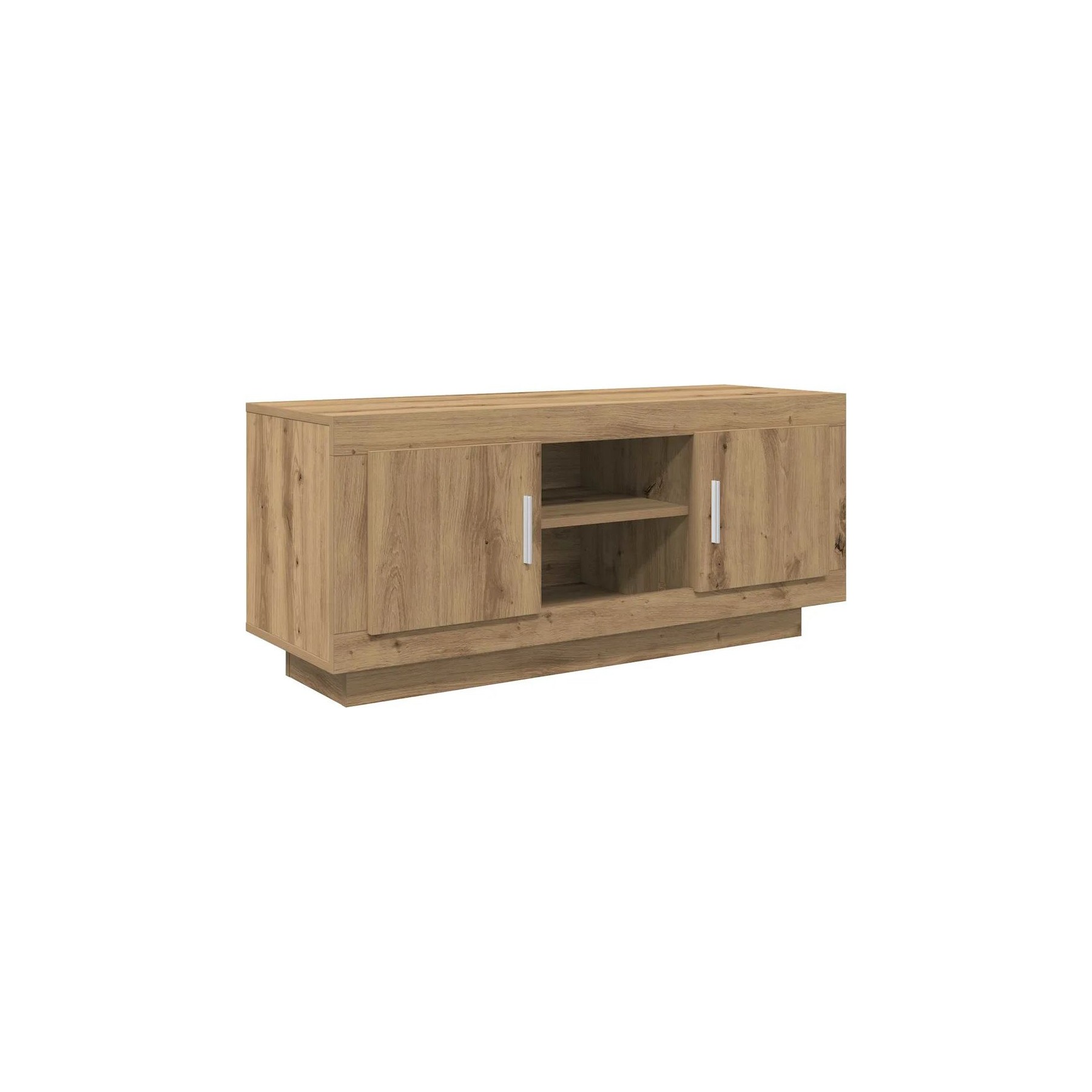 Meuble TV HELLOSHOP26 Meuble TV rectangulaire rustique avec ét
