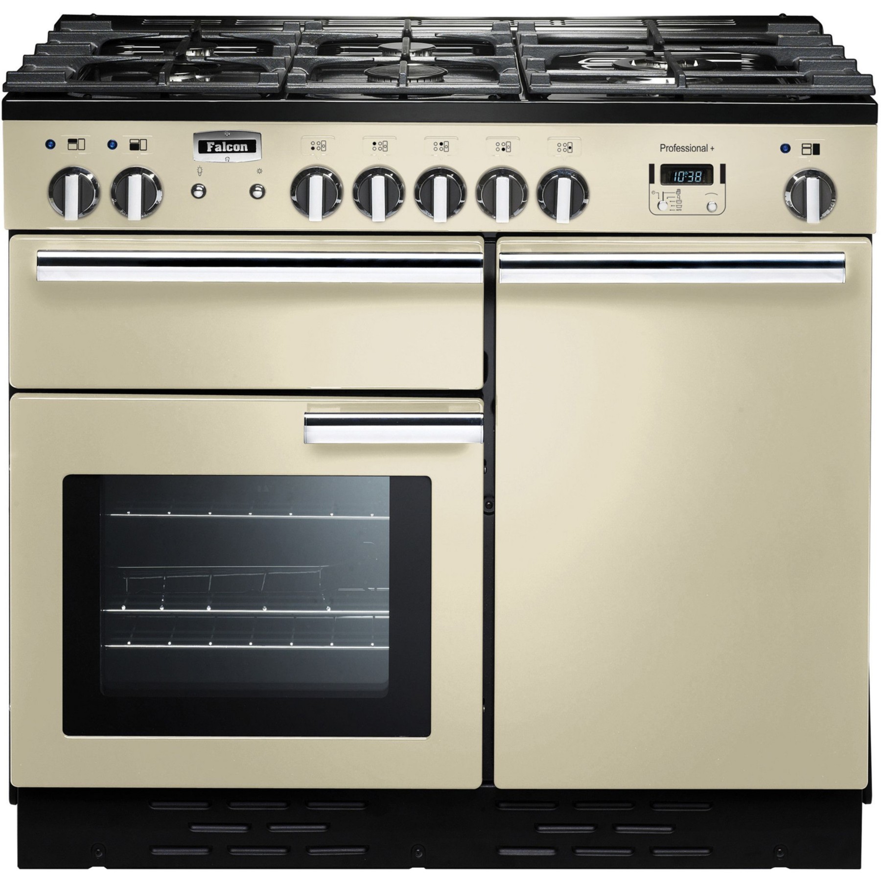 Piano de cuisson gaz FALCON PROF+100 MIXT CREM/CHROME