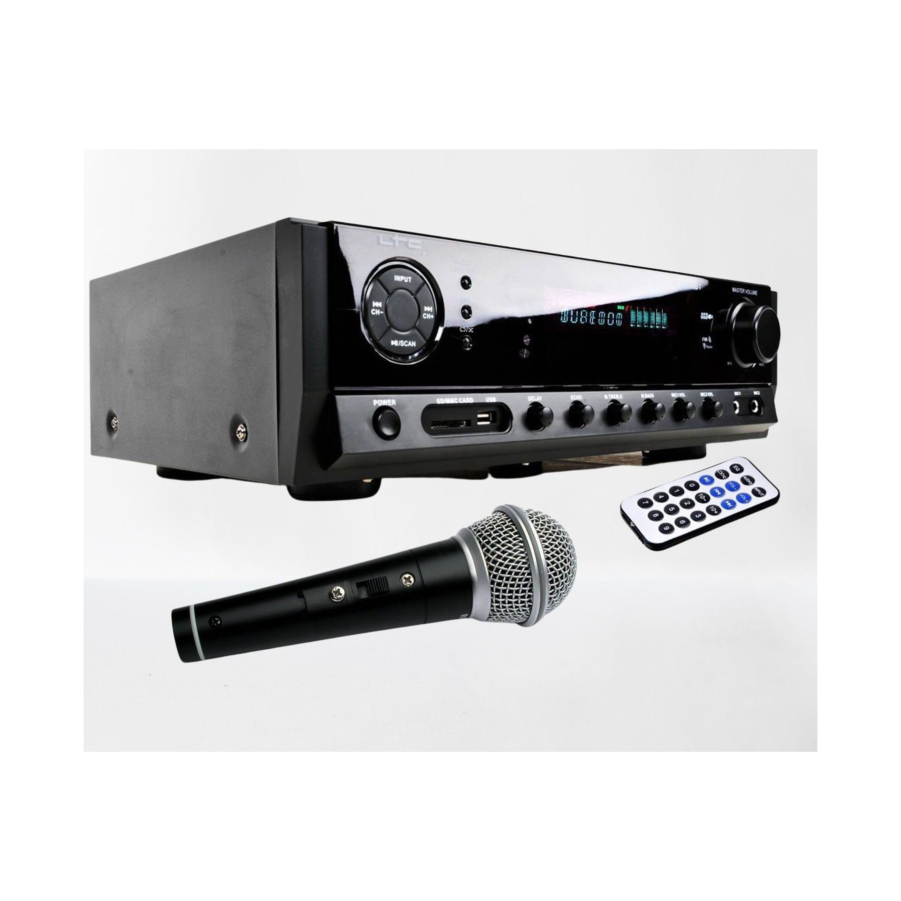 Pack sono LTC AUDIO AMPLI HIFI STEREO KARAOKE Home-cinéma LT