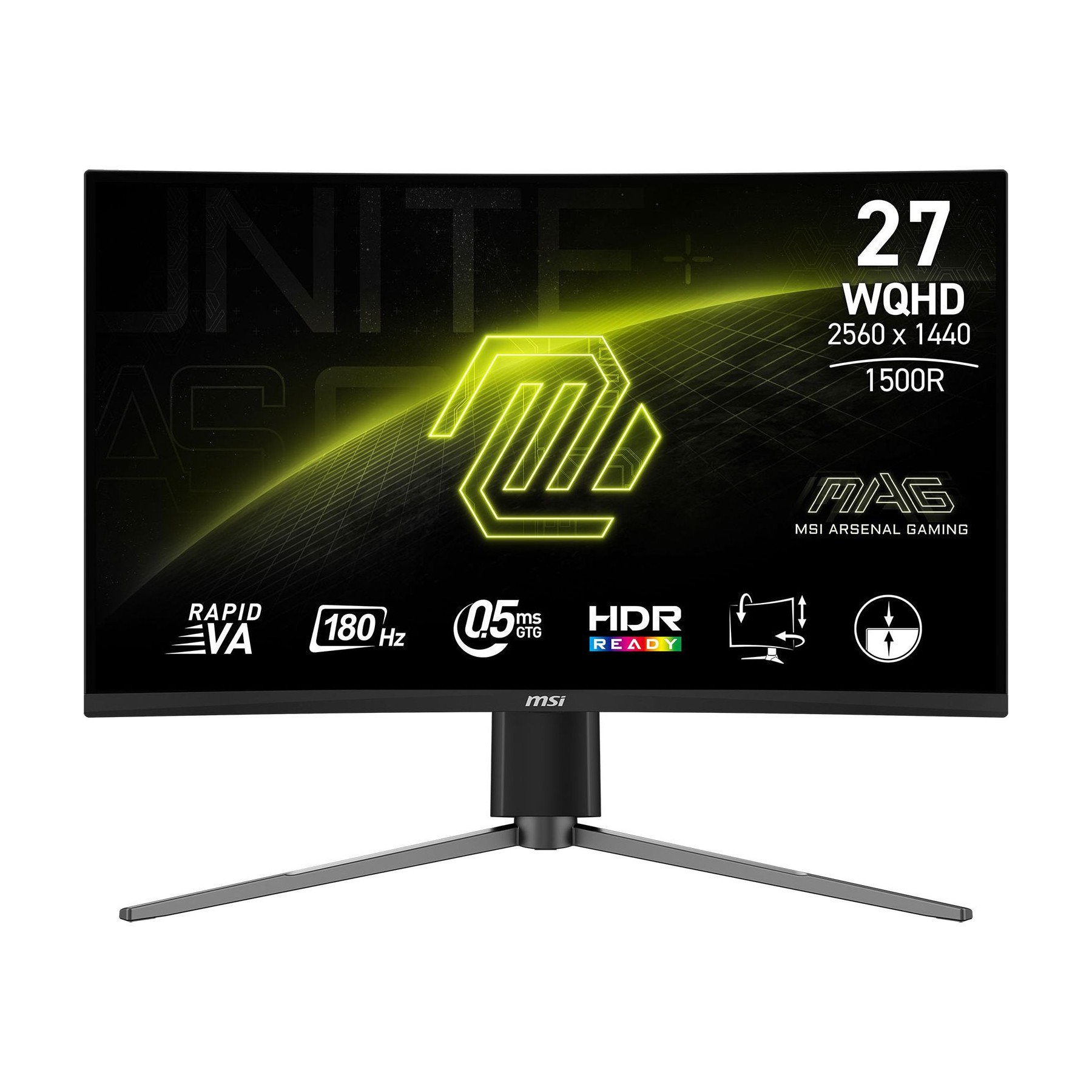 Ecran PC Gamer MSI MSI 27" LED - MAG 27CQ6PF