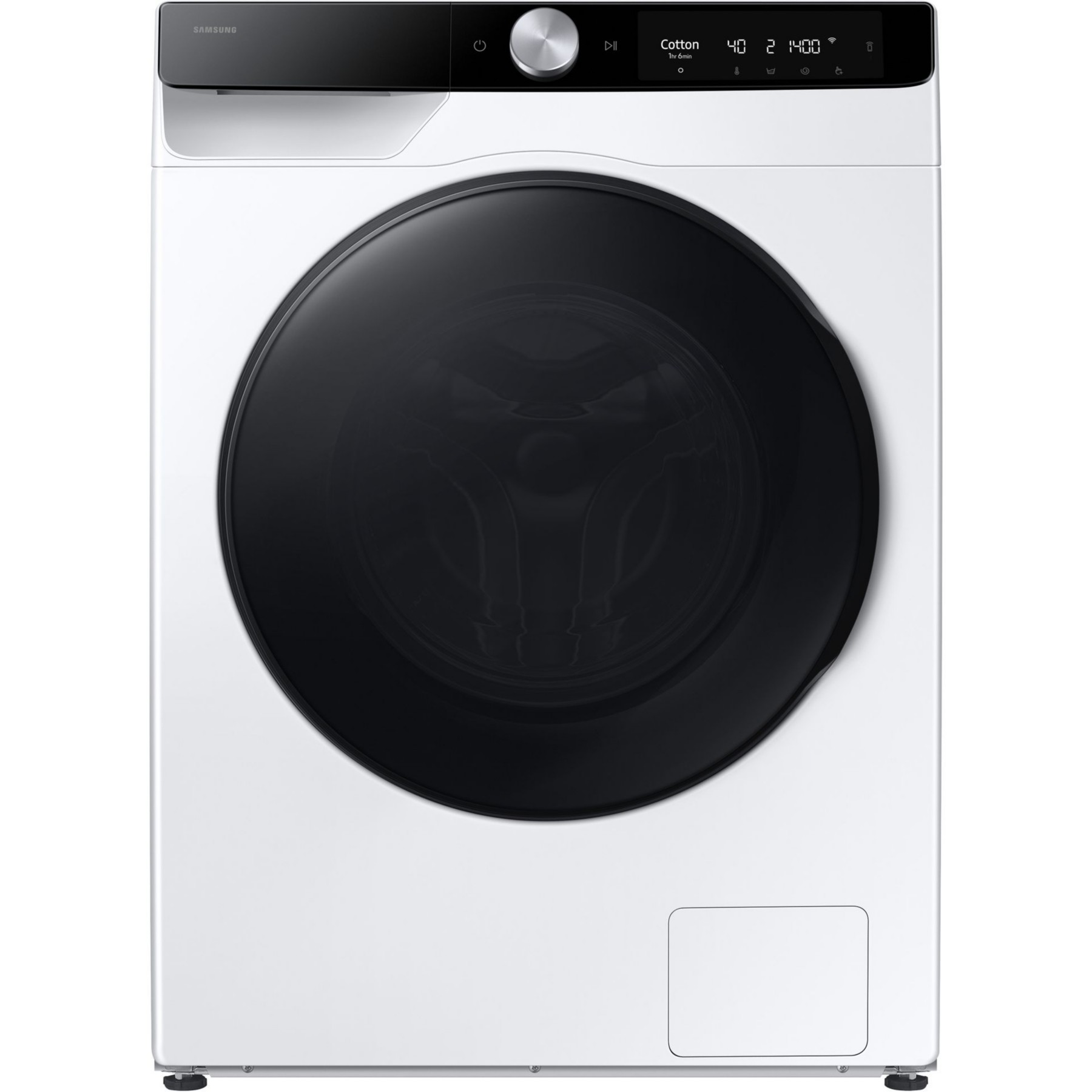 Lave linge séchant hublot SAMSUNG WD11DG6B85BKU3 - 11/6 kg - 1400 tr/min - Classe D - Moteur Inverter - Dosage automatique - Connecté