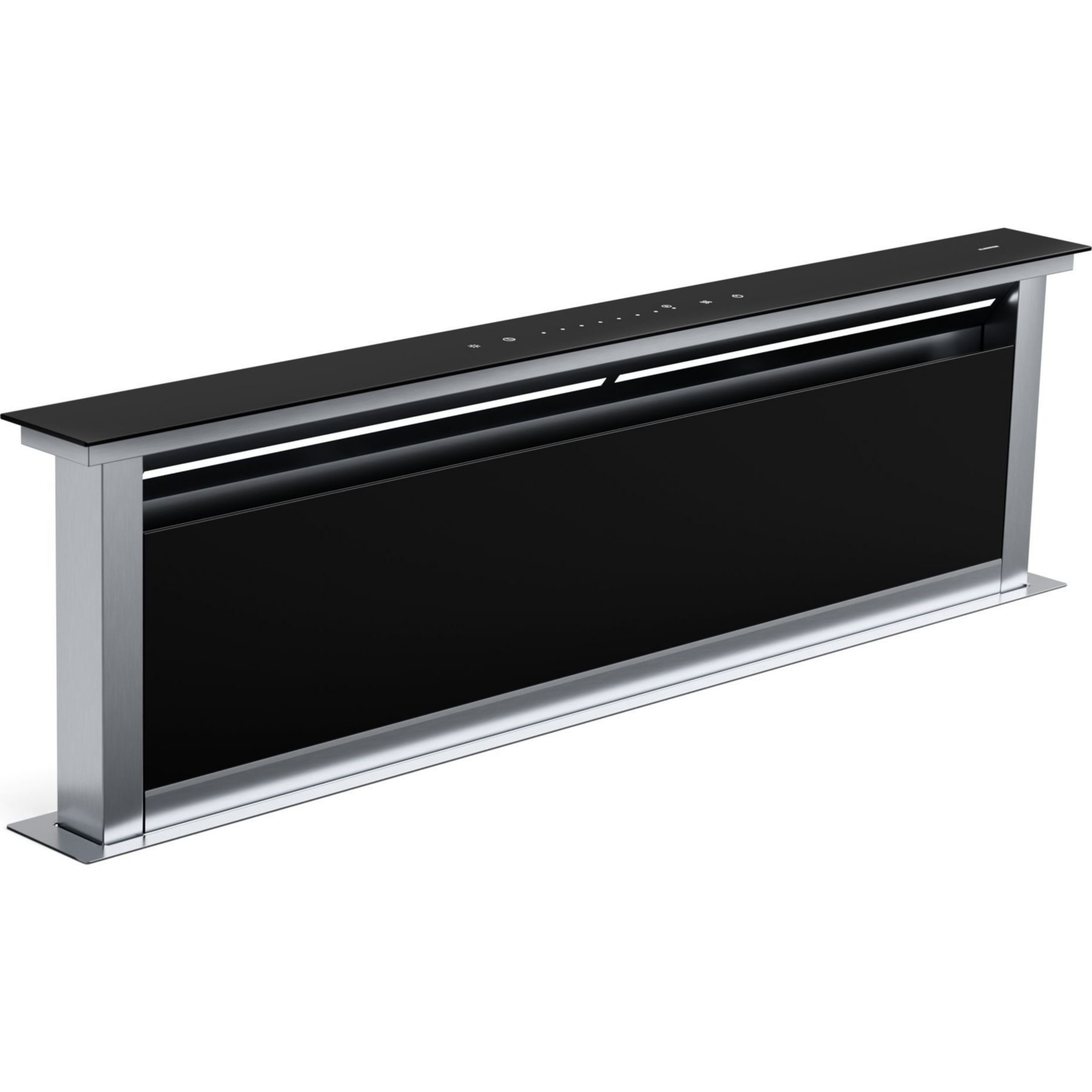 Hotte escamotable KLARSTEIN Royal Flush Eco 120cm 840m³/h 64 dB Noir
