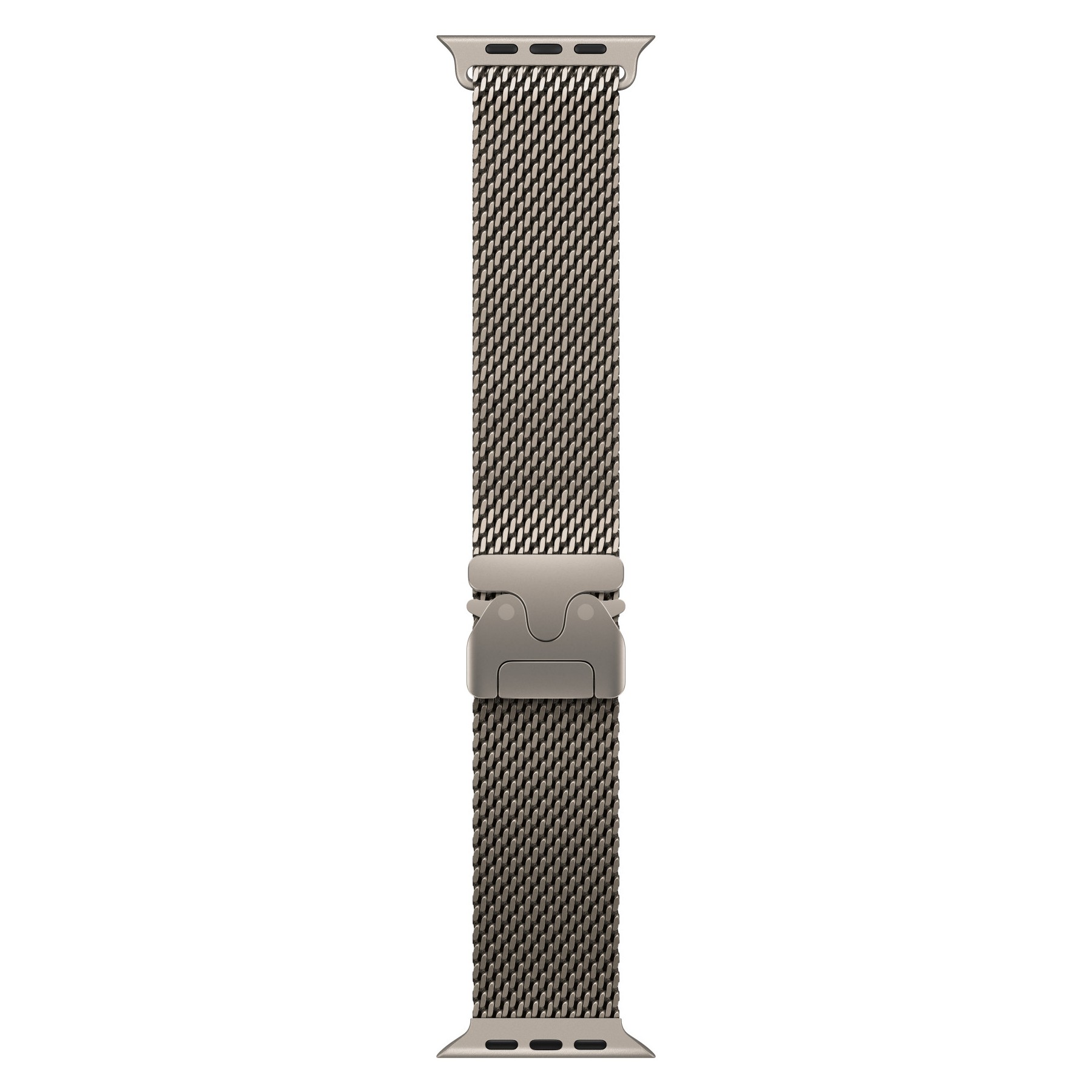 Bracelet APPLE 49 mm - Medium Milanais en titane nature