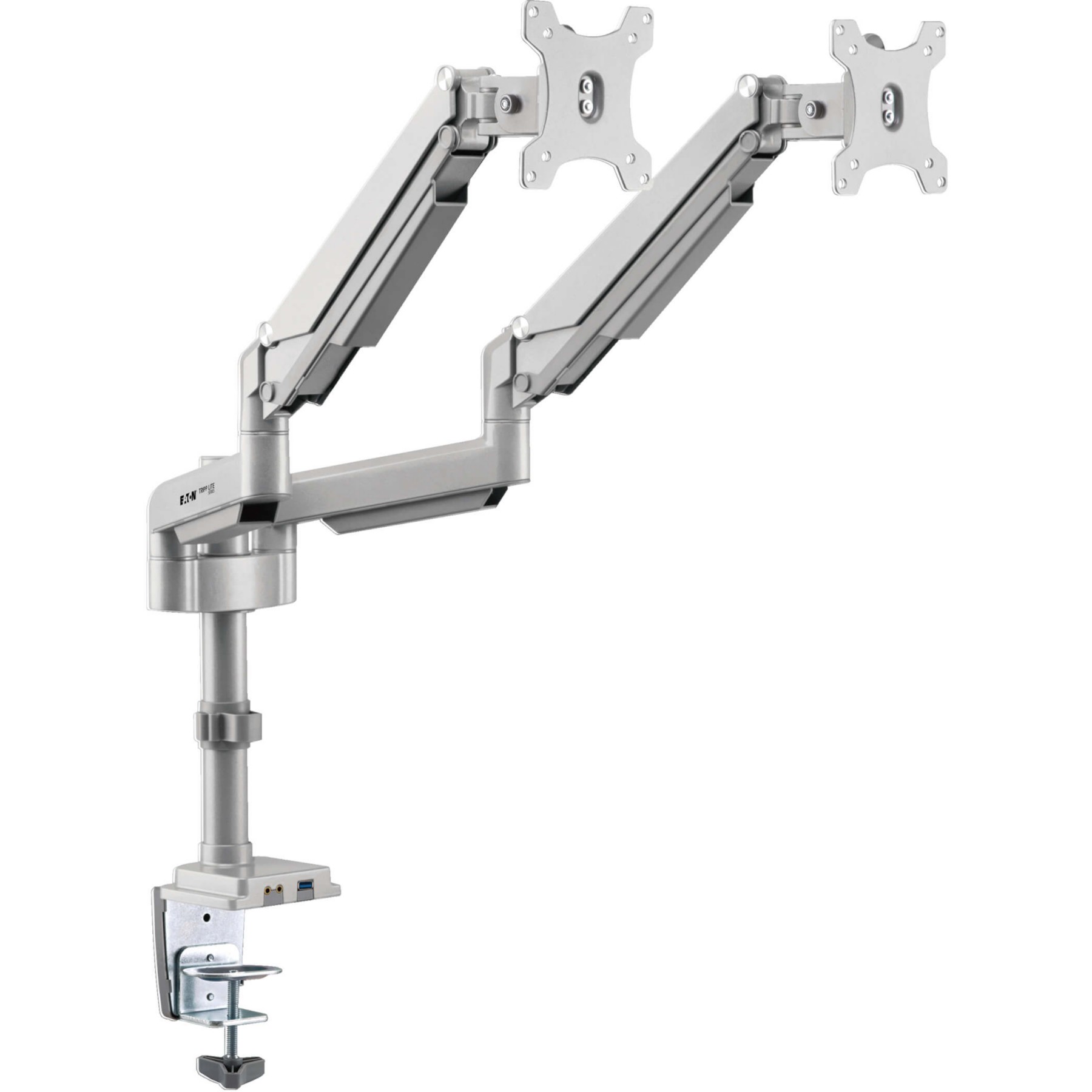 Support ordinateur portable EATON 2 écrans bras flexible en aluminium 1 po