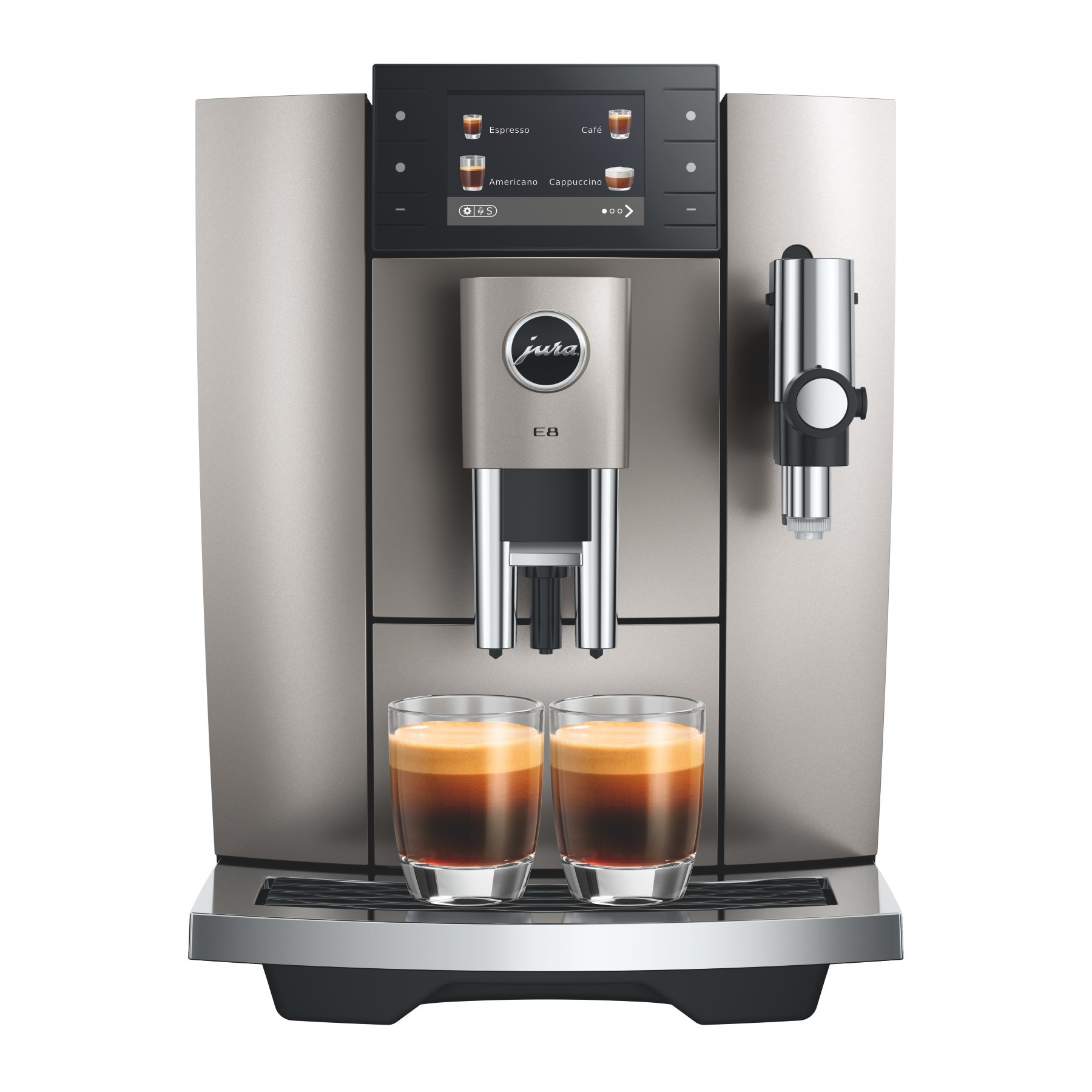 Expresso Broyeur JURA E8 Midnight Silver (ED)