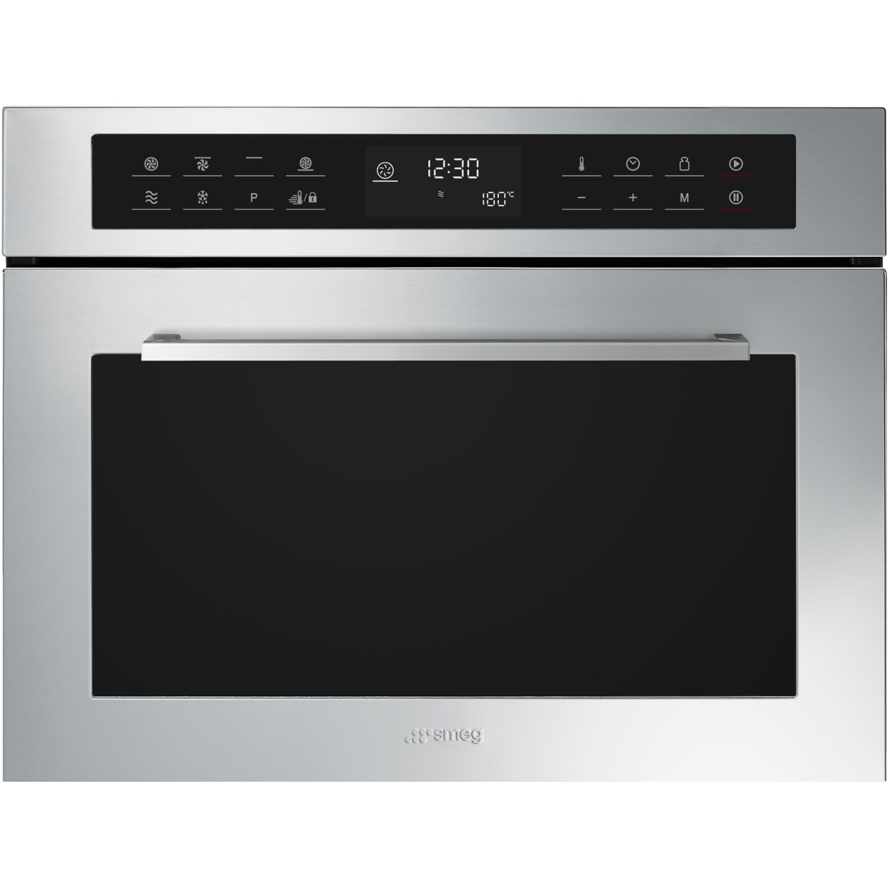 Micro ondes combiné encastrable SMEG SF4400MCX1