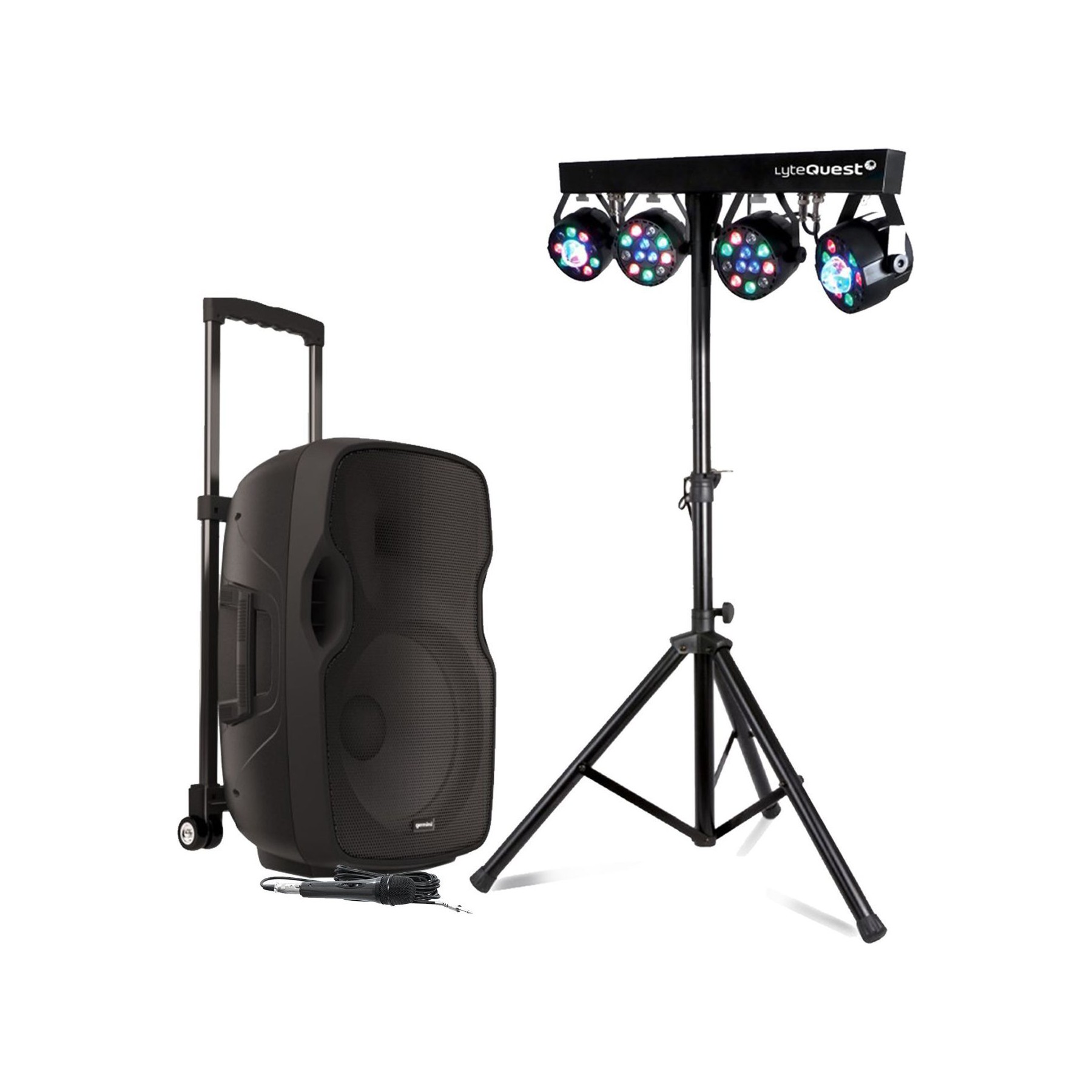 Enceinte sono GEMINI Enceinte SONO DJ Gemini 1000W, sur Batte