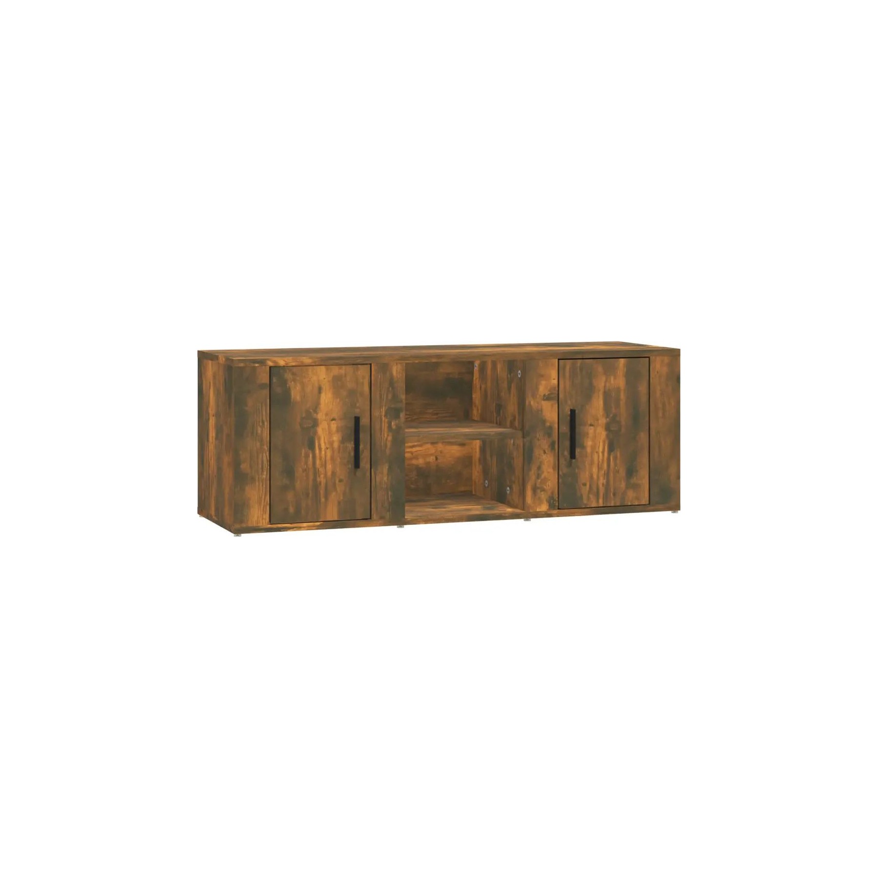 Meuble TV HELLOSHOP26 Meuble TV moderne pratique rangement 100