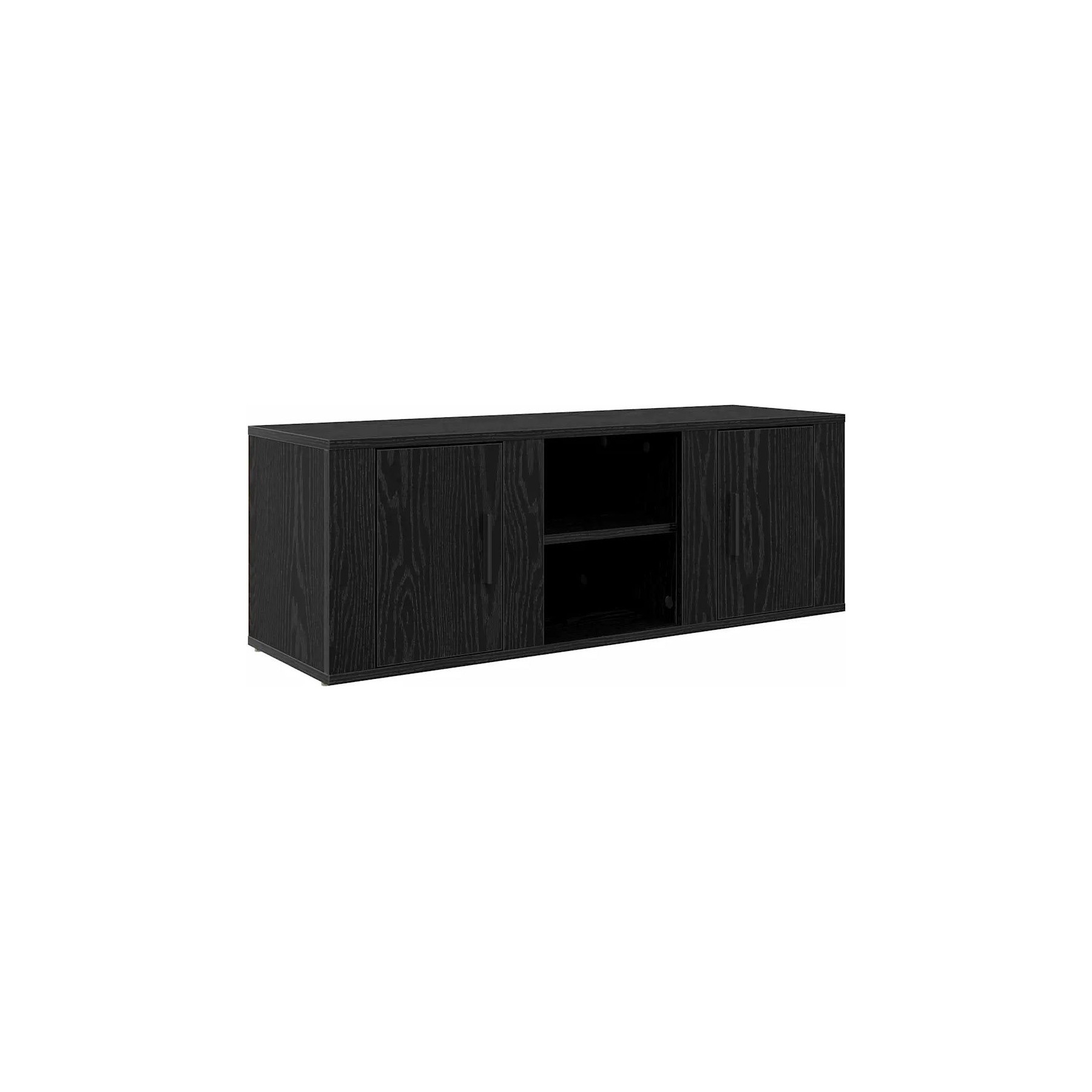Meuble TV HELLOSHOP26 Meuble TV moderne rectangulaire avec ran