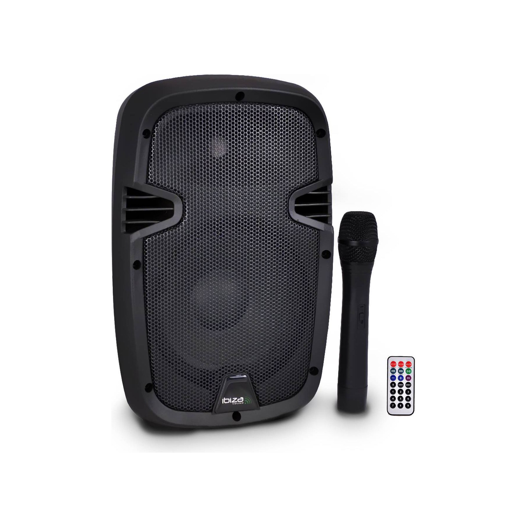 Enceinte sono IBIZA Enceinte 8"/20cm 300W USB/SD/BT+micro
