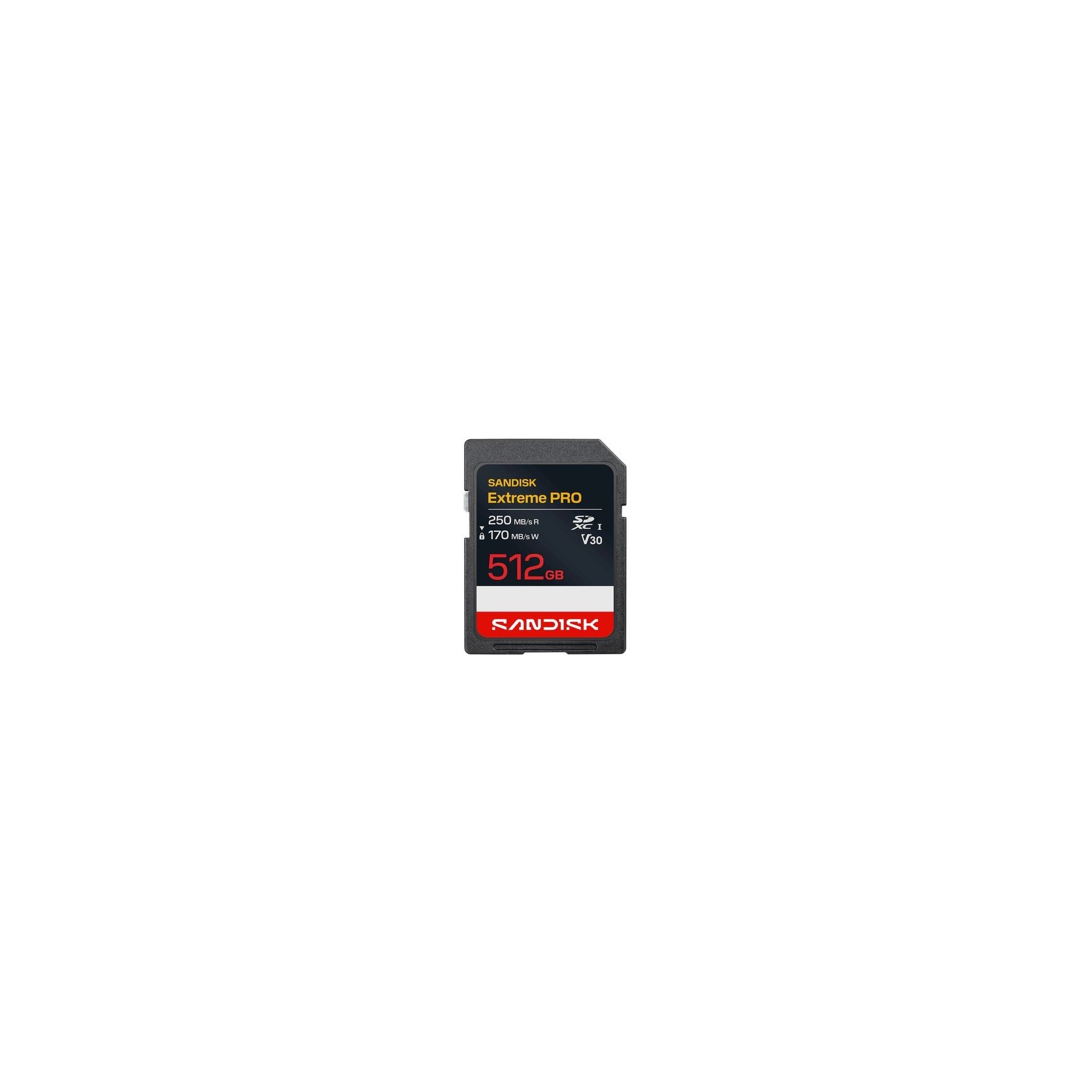 Carte SD SANDISK Extreme PRO 512GB SDXC
