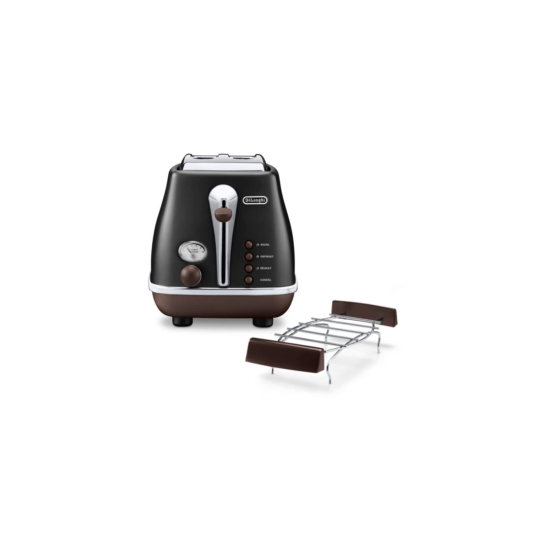Grille-pain DELONGHI CTOV2103.BK ICONA VINTAGE noir