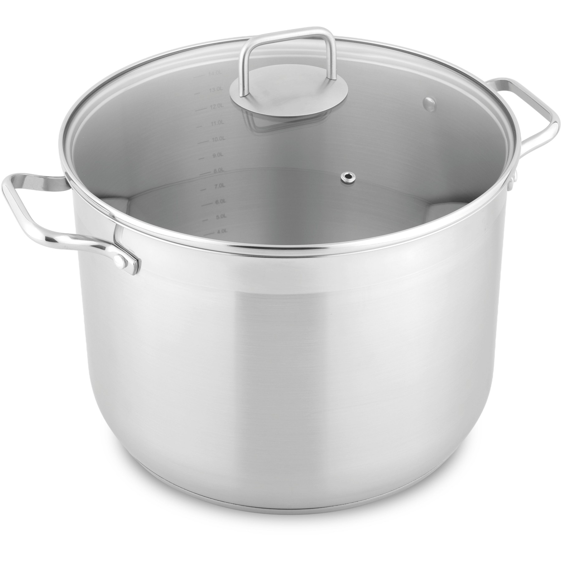 Faitout ESSENTIELB 30 inox avec couvercle