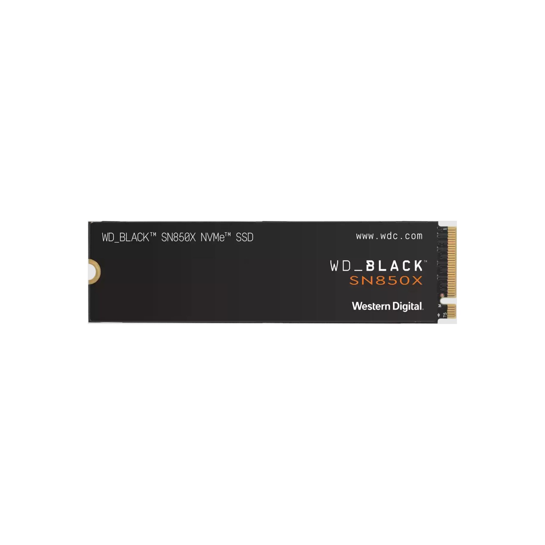 Disque SSD interne WESTERN DIGITAL WD_BLACK SN850X 1To M.2 2280 PCIe Gen4 N