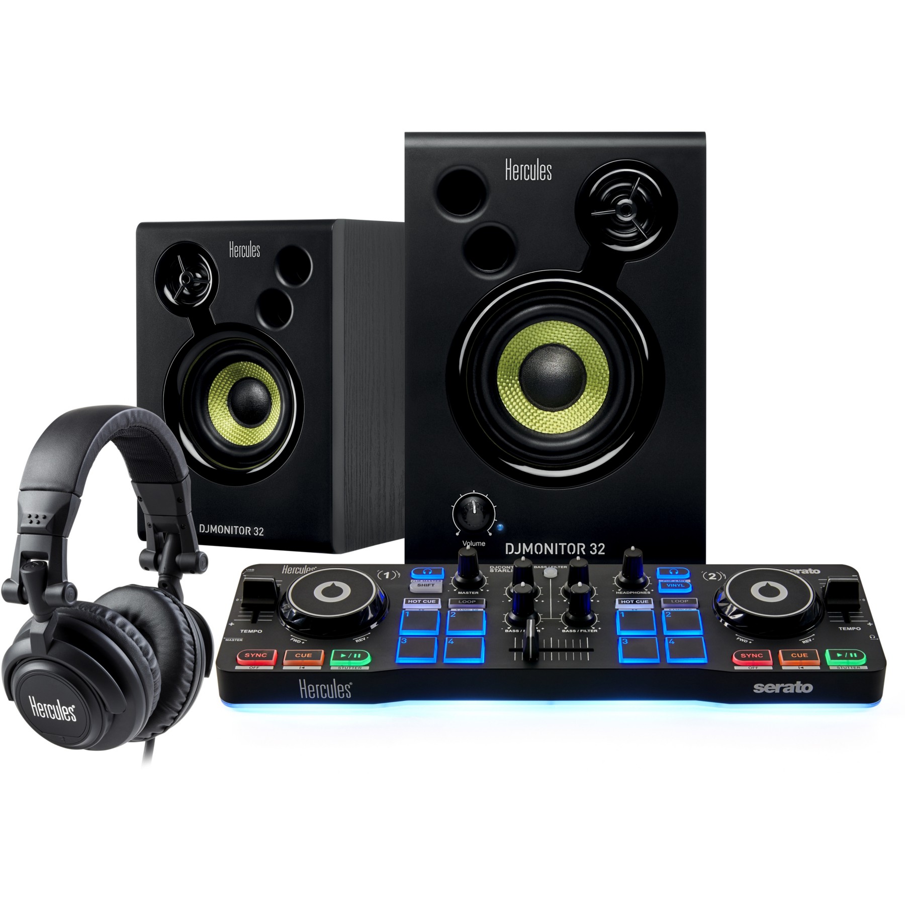 Contrôleur USB HERCULES DJ STARTER KIT