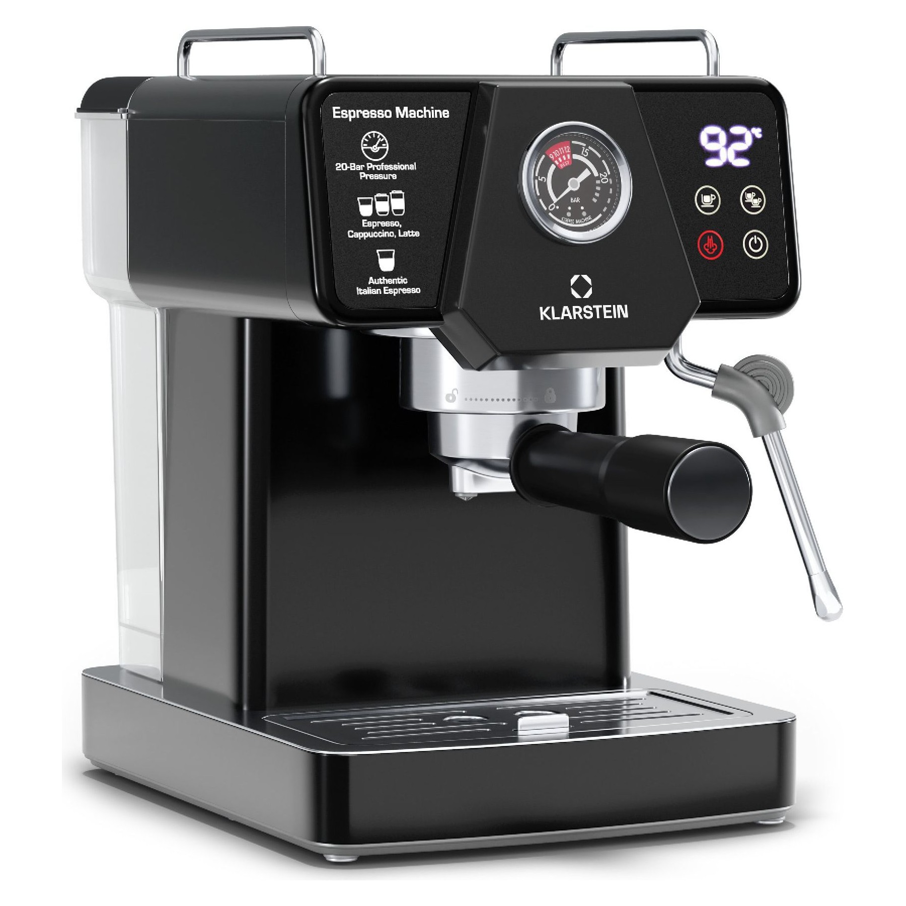 Machine à expresso KLARSTEIN Libeica 1350W 19 bars Commande Tactile
