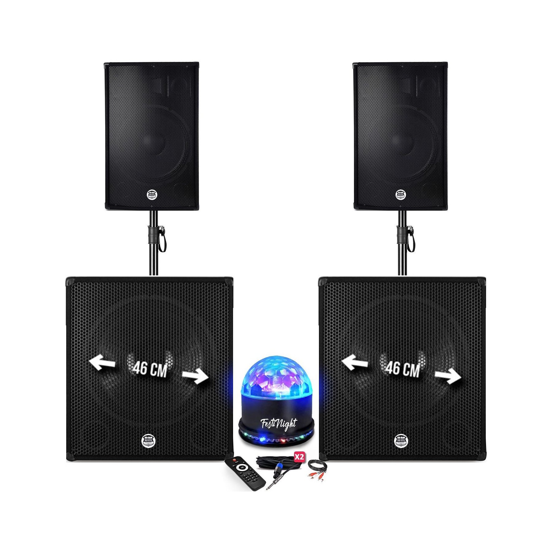 Pack sono BM SONIC Pack sonorisation - BM SONIC BMS-181815