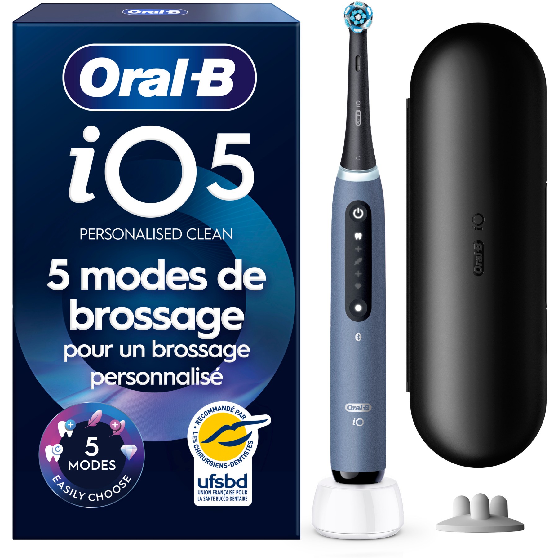 Brosse à dents électrique ORAL-B iO5s Series Ocean Blue