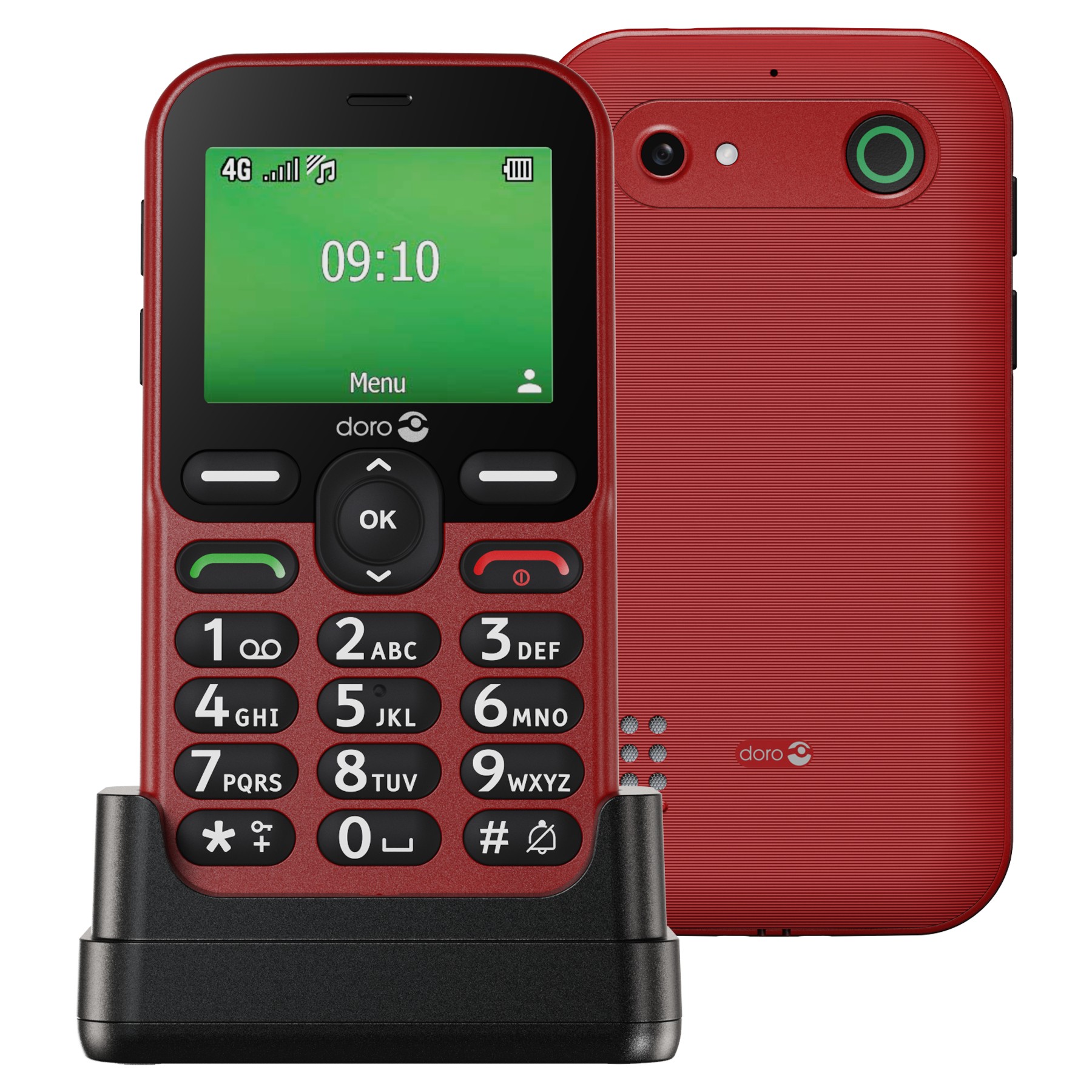 Téléphone portable DORO Leva E10 Rouge