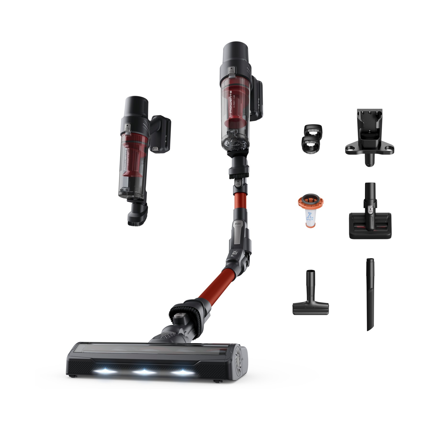Aspirateur balai ROWENTA X Pert Flex 7.60 RH6A83WO