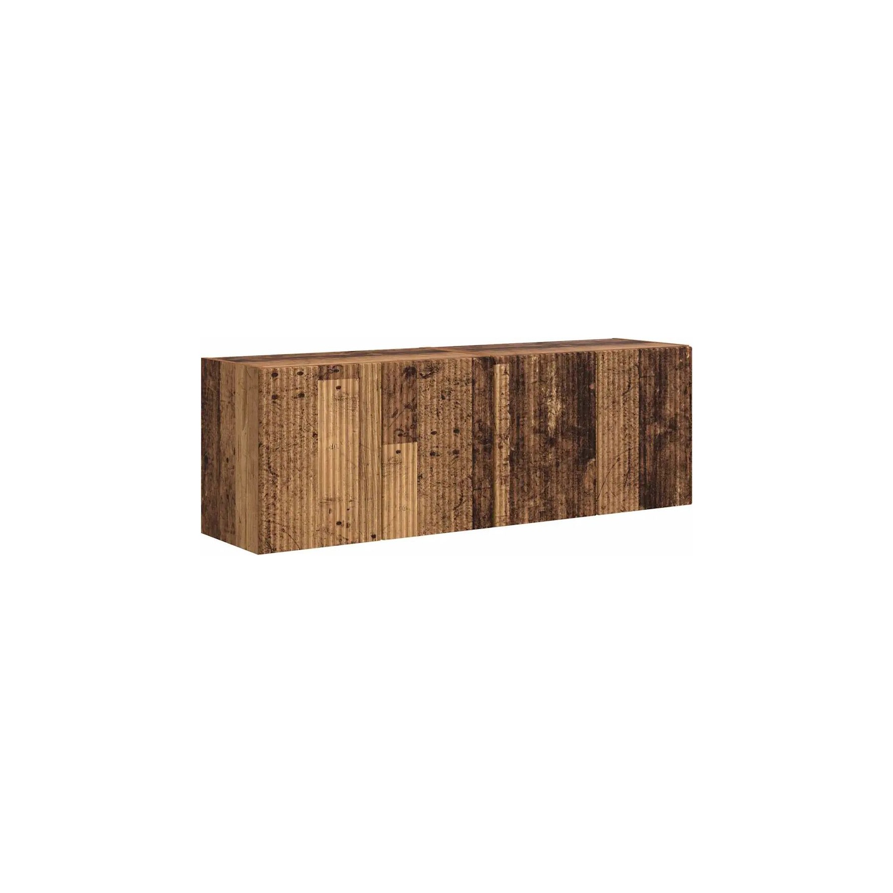 Meuble TV HELLOSHOP26 Meuble TV mural rectangulaire moderne 59