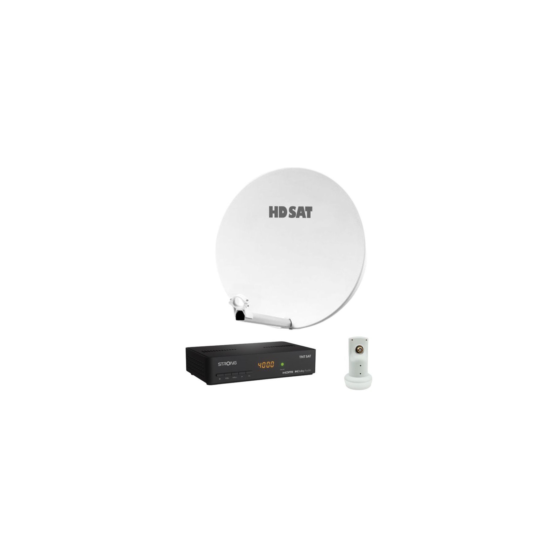 Antenne parabolique HDSAT Pack Hdsat Parabole Satellite Fibre Comp
