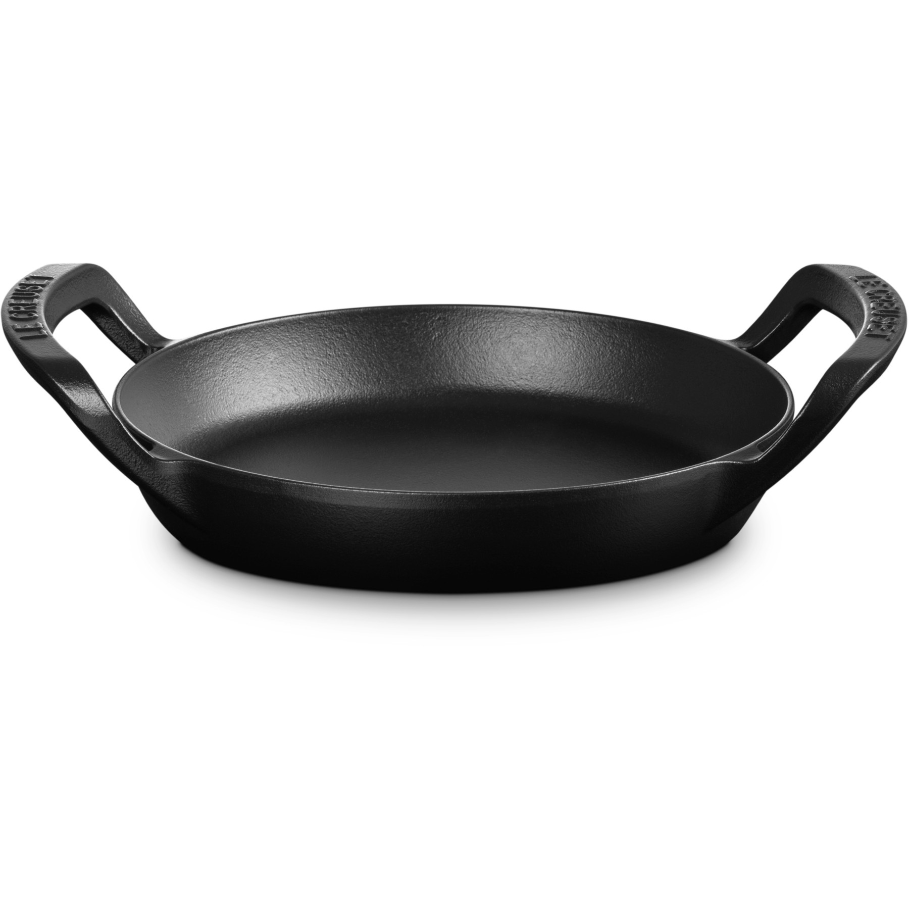 Poêle grill LE CREUSET rond collection barbecue 25cm noir mat