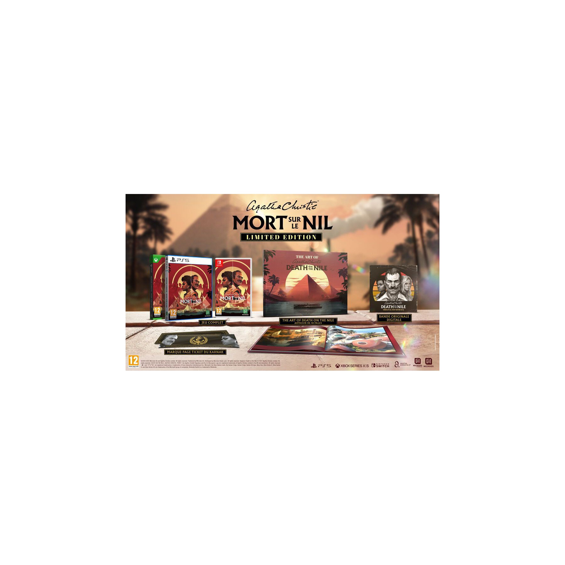 Jeu Switch MICROIDS Agatha Christie Mort Sur Le Nil Deluxe