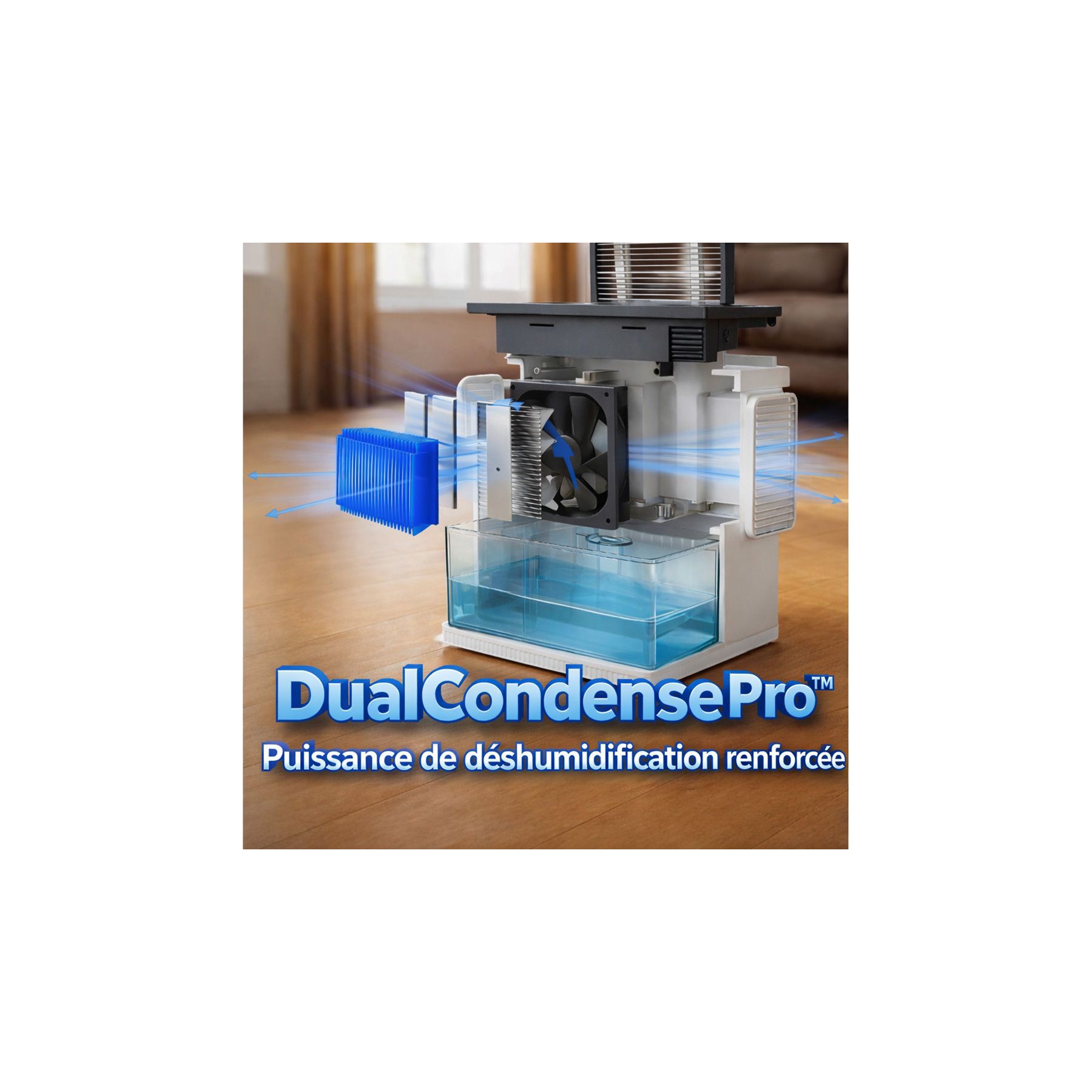 Deshumidificateur EZICLEAN EZIclean® DryFlow Ultra
