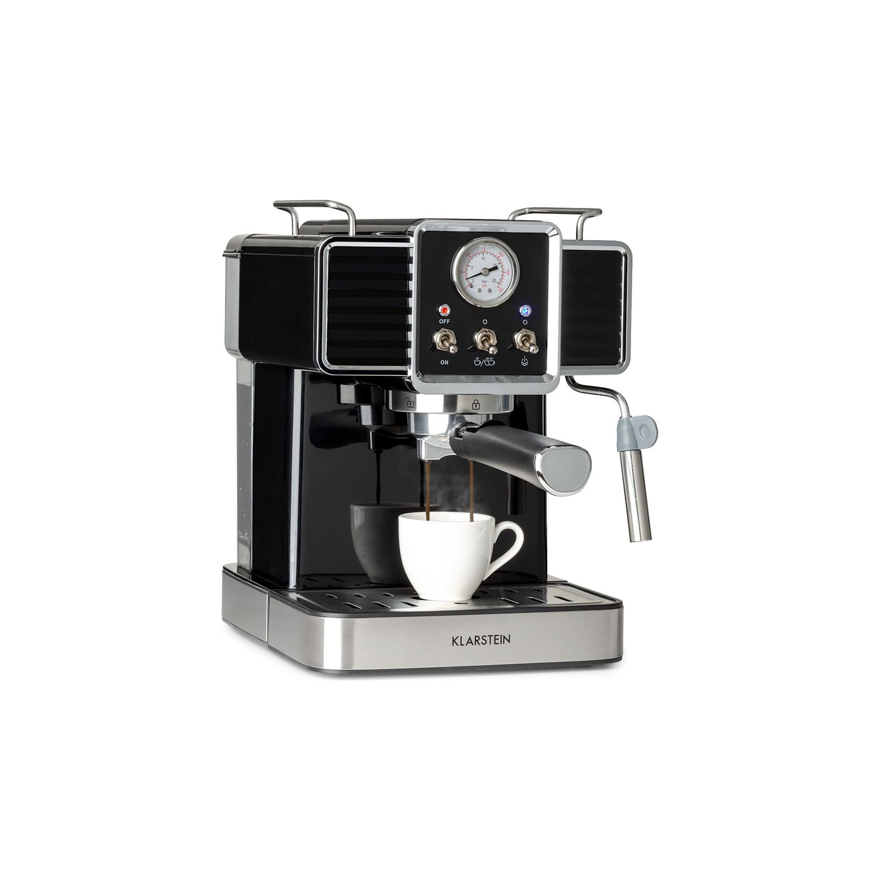 Machine à expresso KLARSTEIN Gusto Classico 1350W - Noir