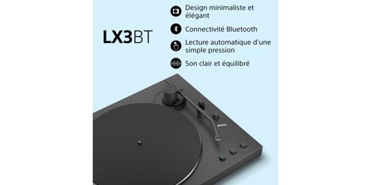 Platine vinyle SONY PSLX3BT