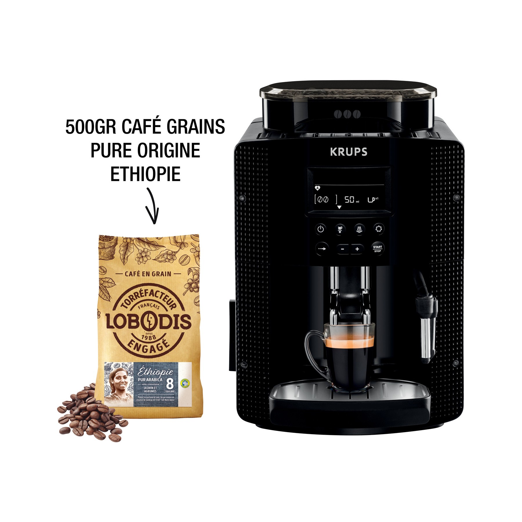 Expresso Broyeur KRUPS YY5569FD