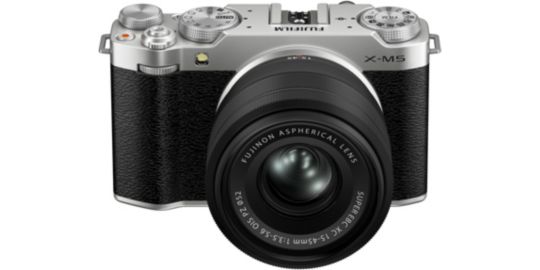 Appareil photo Hybride FUJIFILM Kit X-M5 Silver + XC15-45mm