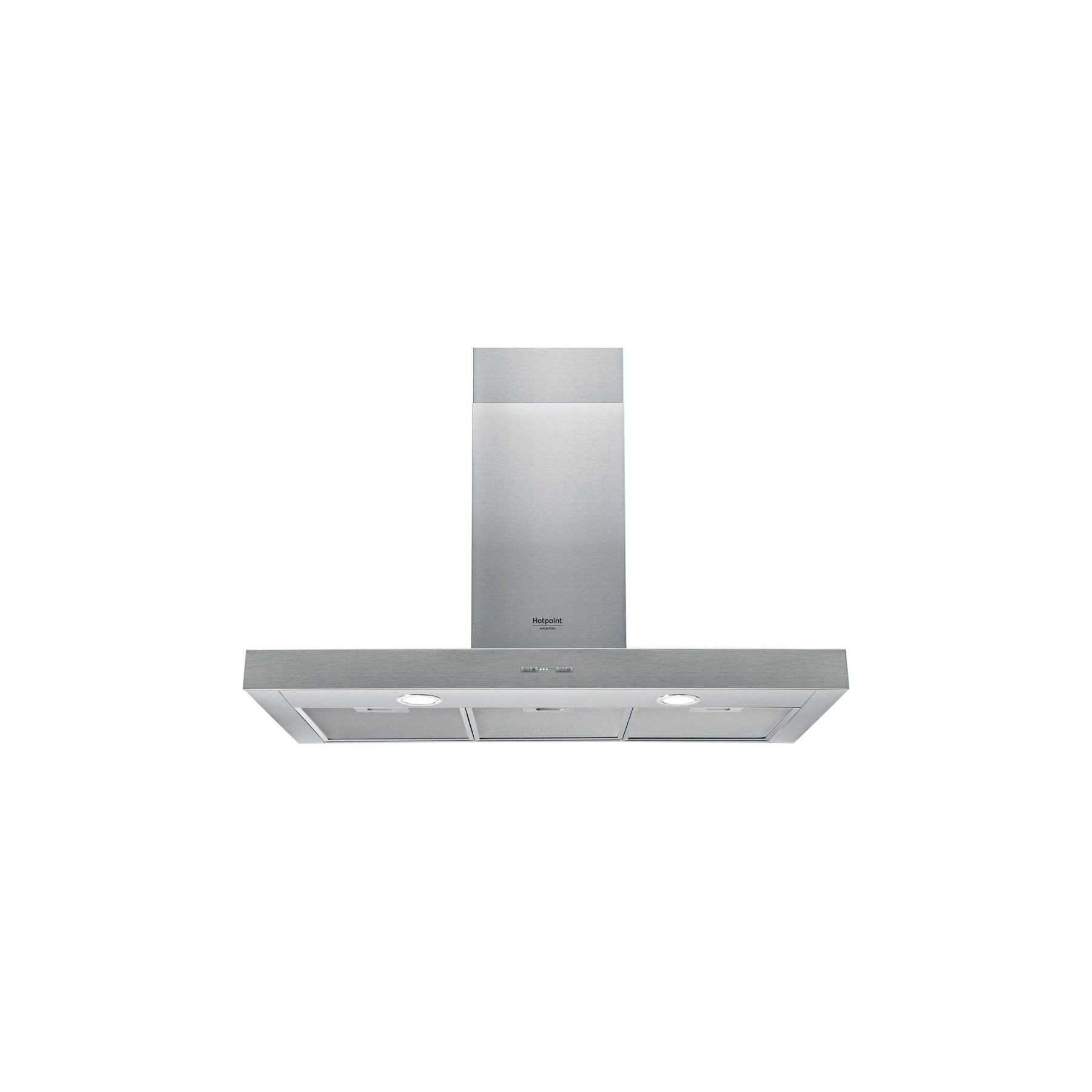 Hotte décorative murale HOTPOINT HHBS9.7FLBX