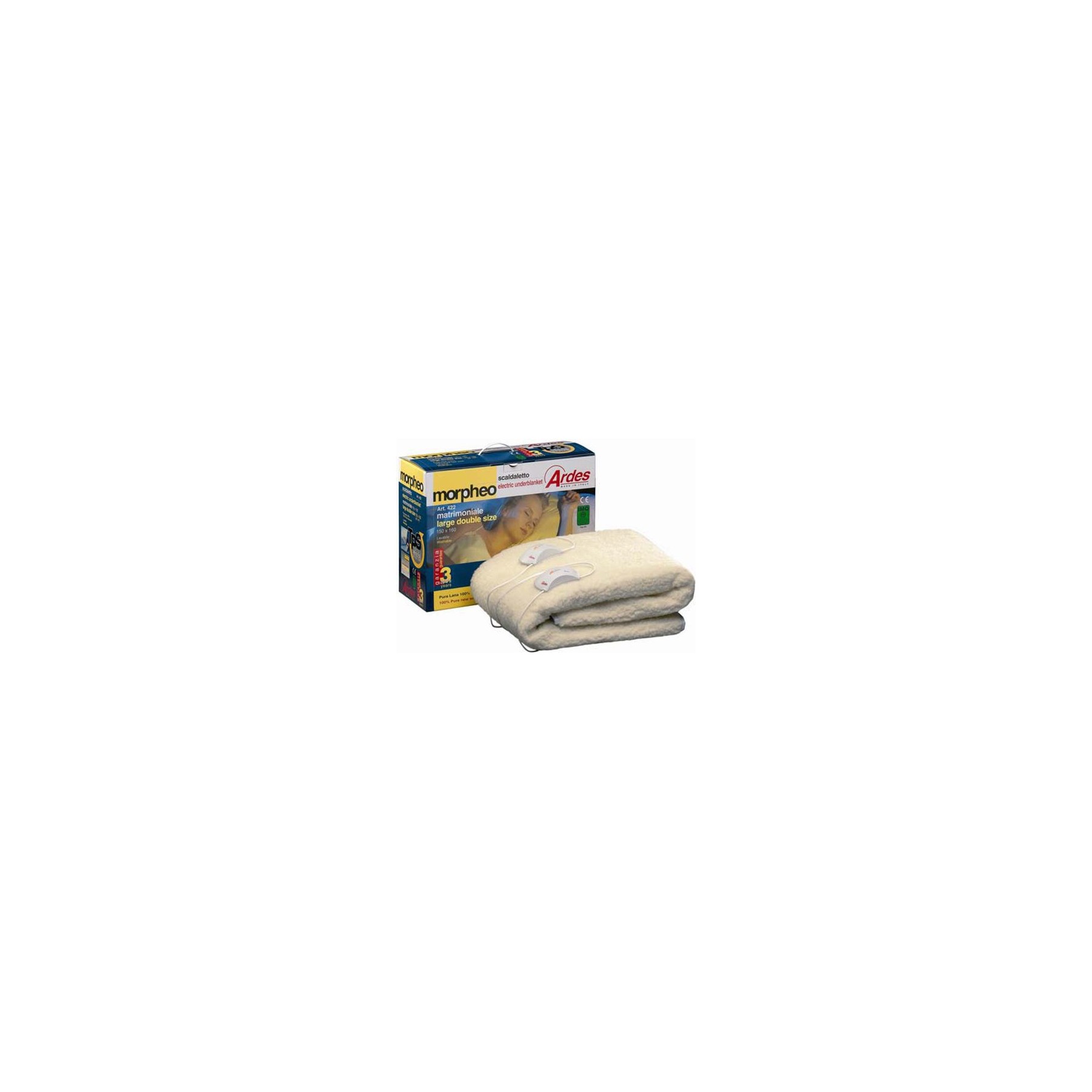 Matelas chauffant ARDES Surmatelas chauffant 2 places 120w